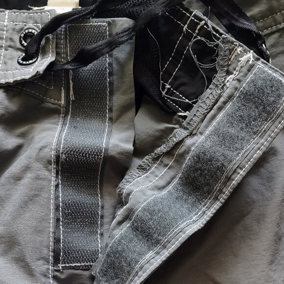 Diesel Grey Shorts Lined Swimwear Swim Trunks Only the Brave Mohawk Guy (Large) - Picture 16 of 16